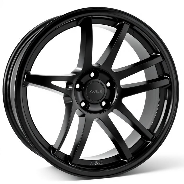 Avus AC-522 velg in Zwart Glans
