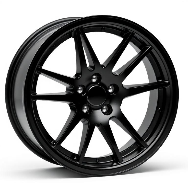 Avus AC-V51 velg in Zwart Glans / Gepolijst