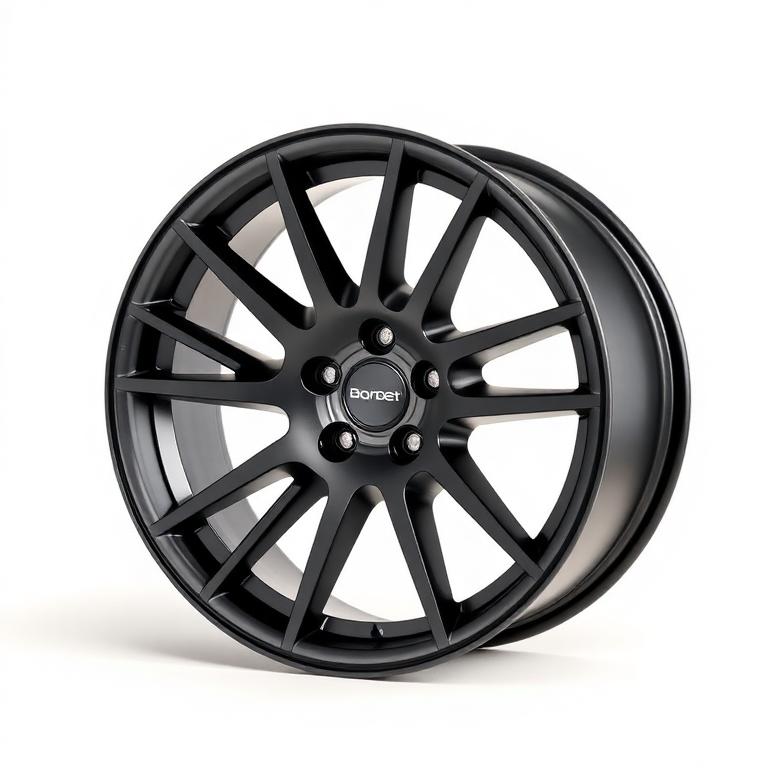 Borbet CW5 velg in Mat Zwart