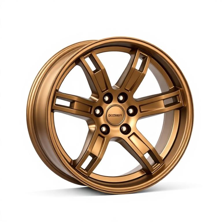 Borbet CW7 velg in Mat Brons