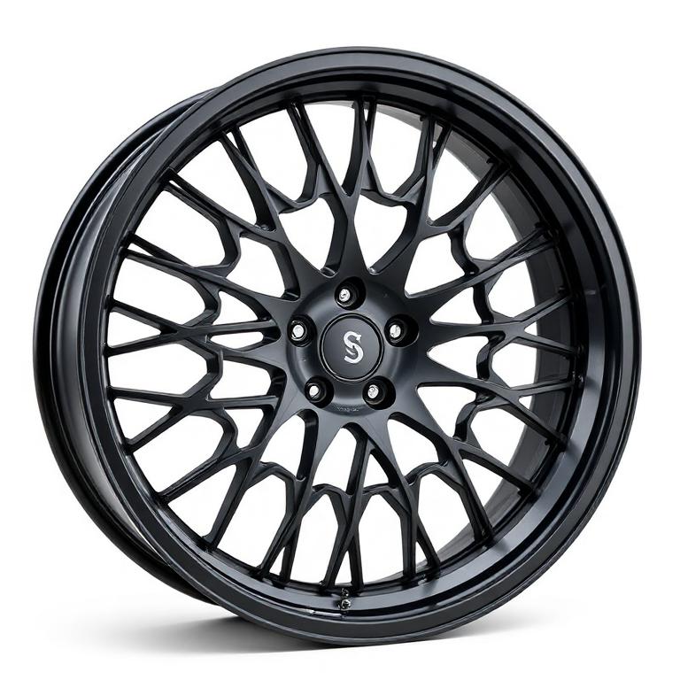 Super Metal Rig velg in Mat Zwart
