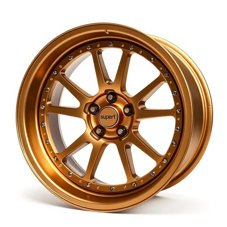 Super Metal Rocket velg in Mat Brons